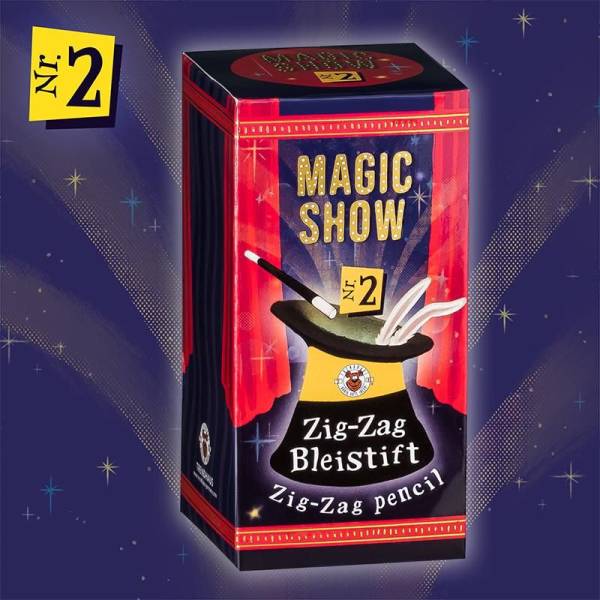 MAGIC SHOW Trick 2 Zick-Zack Bleistift