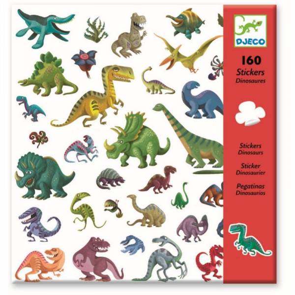 Stickerbögen: Dinosaurier