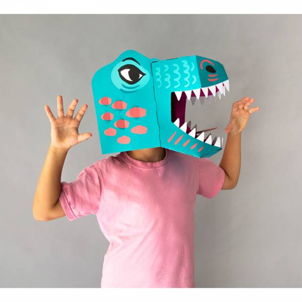 Dino 3D-Maske