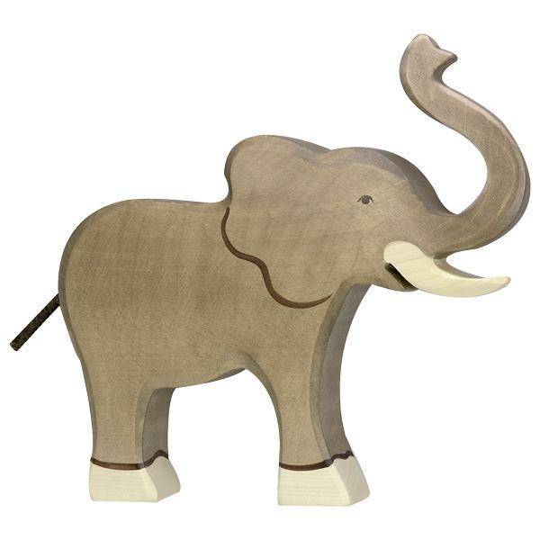 Elefant Holzfigur
