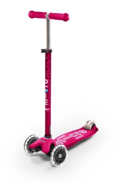 maxi micro Deluxe Roller pink LED