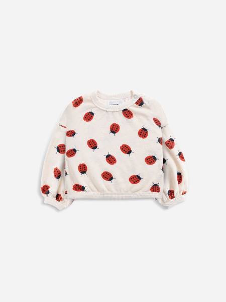 Baby Sweatshirt Ladybug all over