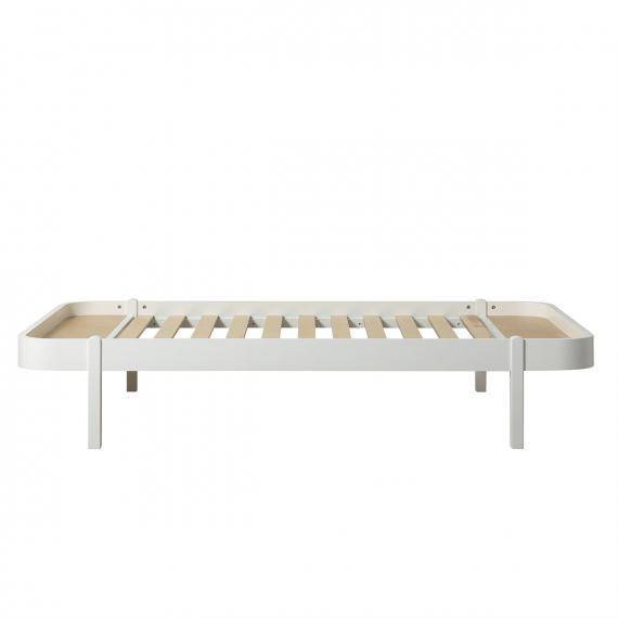 Wood Bett Lounger weiß - 120x200cm