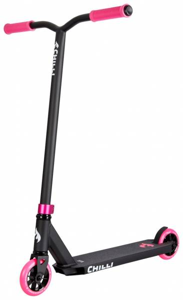 Chilli Base Stunt-Scooter black/pink