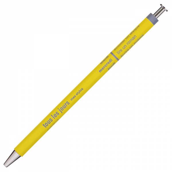 DAYS Ballpoint Pen Kugelschreiber Yellow